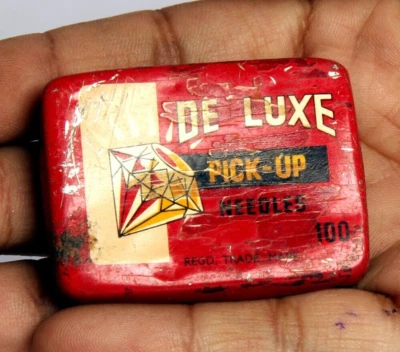 1940 Vintage Deluxe Scegliere Lacci Aghi Barattolo Scatola Originale Old 10898 - Immagine 1 di 4