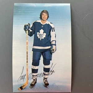 Inge Hammarstrom 1960s 1970s 1980s Official Toronto Maple Leafs NHL Hockey Photo - Picture 1 of 6