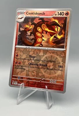 037/162 Centiskorch - SV05 Temporal Forces - Reverse Holo NM Pokemon - Image 1 of 2