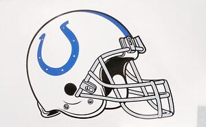 Indianapolis Colts Reusable Jumbo Cling Auto Home Window Static Decal Football