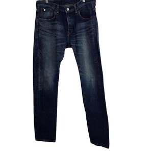 Edwin Mens Japan Selvedge Straight Medium Wash Denim Jeans Blue Size 32 - Picture 1 of 19
