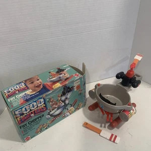 Modellino vintage 1988 Mattel Food Fighters Fry Chopper completo funzionante LEGGI - Foto 1 di 20