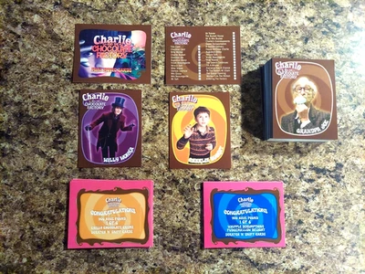 CHARLIE AND THE CHOCOLATE FACTORY MINI MOVIE CARDS "RARE" 72 CARD SET  "READ" - Image 1 of 4