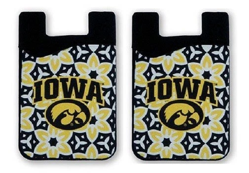 Iowa Hawkeyes NCAA Fashion Cell Phone Wallet 2 Pack - Image 1 of 2