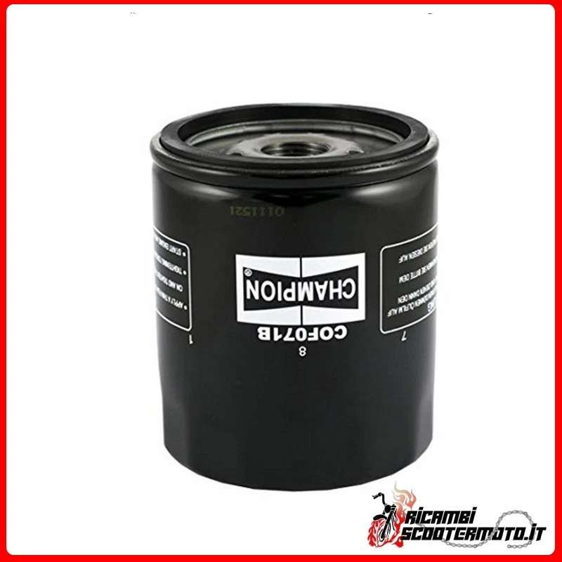 ÖLFILTER HARLEY-DAVIDSON FXSTB 1584 NIGHT TRAIN 2007-2009 CA-COF071B#70 Foto 1 de 1