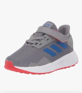 Adidas Duramo Little Kids Shoes Grey, Blue and Red Color Size 8K Toddler - Picture 1 of 8