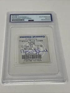 Rosie O'Donnell Signed Tarzan Movie Ticket 1999 PSA DNA Authenticated - Picture 1 of 4