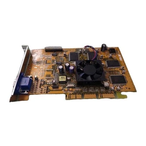RARE VINTAGE ASUS V6800DDR/32M(TF) NVIDIA GeForce 256 AGP VGA ONLY CARD MXB140A - Afbeelding 1 van 5