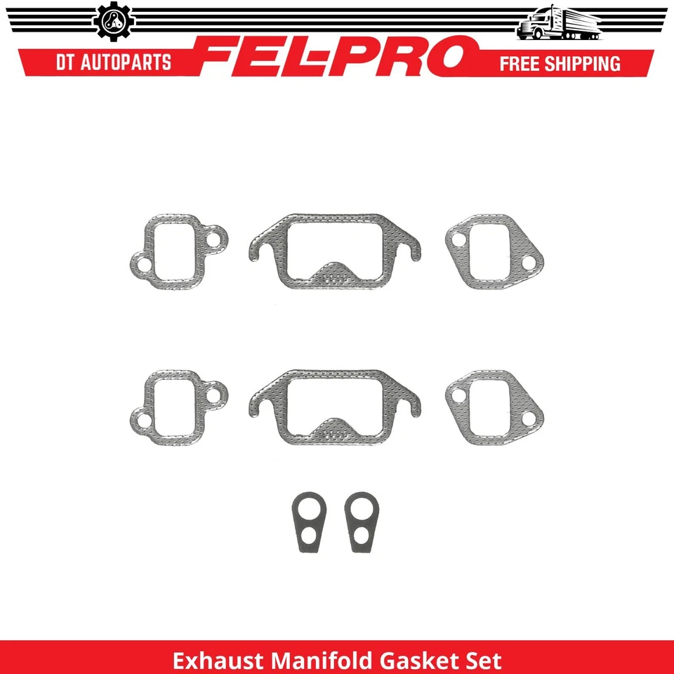Juego de juntas de colector de escape Fel-Pro 1971 para Plymouth Duster 5,2 L V8 1970-1974 Foto 1 de 1