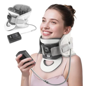 Cervical Neck Traction Device | 20° Curved Support | 3D Dynamic Traction - Picture 1 of 7