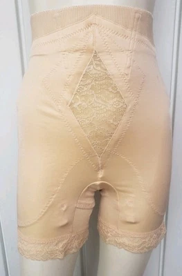 Vintage Rago New York 6206 Shapewear Hi-Waist Shaping Girdle Panty Size 3X Beige - Image 1 of 4