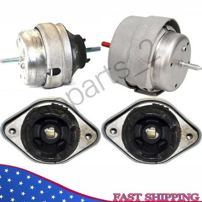 Montaje de motor y transmisión 4 piezas. Audi A4 A4 Quattro 2003-2005 1,8 L para automático. Foto 1 de 4