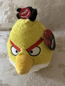 Angry Birds Yellow Chuck 8” Plush Rovio Stuffed Animal No Sound NWT Spanish Tags - Picture 1 of 6