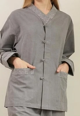 Unisex Hanbok Top BTS  Casual for Yoga and Meditation Size 2XL - Image 1 of 4