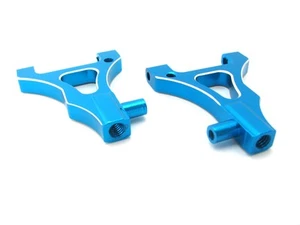 122019 Blau Aluminium Vorderer Unterer Querlenker 2 Stück für Maßstab 1/10 RC - Bild 1 von 1