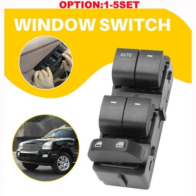 For Ford Fusion 2006 2007 2008 2009 Power Window Master Switch Driver Side 1-5X - Image 1 of 4