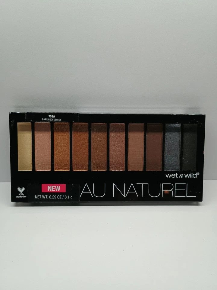 Wet N Wild AU Naturel Eyeshadow Palette 753A Bare Necessities