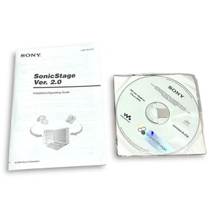 Sony SonicStage Atrac3plus OpenMG Version 2.0 CD-ROM Compact Disc for Windows - Picture 1 of 4