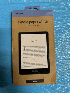 Wi-Fi Only Amazon Kindle Paperwhite 12. Gen 16GB Schwarz/Kostenloser Versand. - Bild 1 von 5