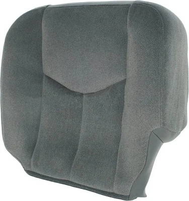 Automotive Driver Side Bottom Cloth Gray for 2003-2007 GMC Sierra Seat Cover - Image 1 of 4