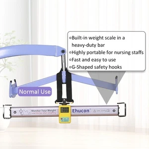Báscula de levantamiento de pacientes Ehucon, báscula de peso para pacientes para levantamiento, SWL 330 LBS - Imagen 1 de 3