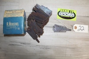 72 R. Herschel NOS Qty 25 Milled Guard Plates SO 780 - Bild 1 von 1