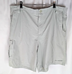 Columbia PFG Pantaloncini da Pesca Cargo Uomo Taglia XL Grigio Chiaro Bahama XM0316 - Foto 1 di 20