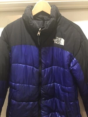 Casaco acolchoado The North Face 2 tons azul em excelente estado usado - Imagem 1 de 4