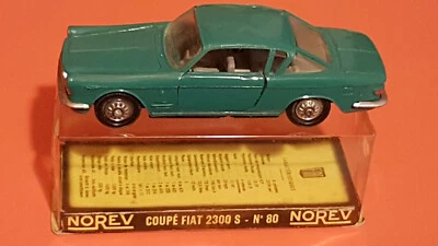 NOREV 1/43 - COUPE FIAT 2300 S - N° 80 - BOITE D'ORIGINE - Photo 1/4
