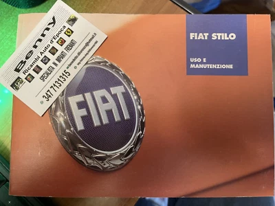 LIBRETTO USO E MANUTENZIONE FIAT STILO EDIZIONE 2004 - Immagine 1 di 3