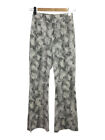 Eimy Istoire Boot Cut Pants/M/Polyester/Gray//Python/Fu/Slit 11