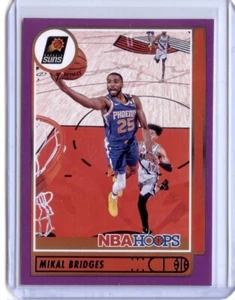 2021-22 Hoops Purple #16 Mikal Bridges - Picture 1 of 1