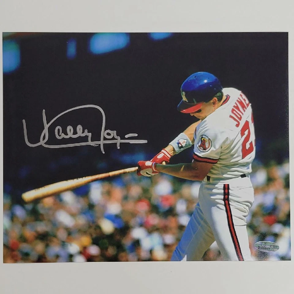 Wally Joyner signed California Angels 8x10 Photo #3 Autograph ~ OC Dugout Holo - Image 1 of 1