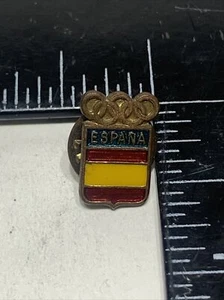 ESPANA SPAIN Flag OLYMPIC COMMITEE VINTAGE OLD PIN BADGE 1992 Europe - Picture 1 of 4