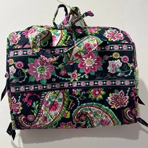 Vera Bradley Hanging Travel Toiletries Organizer Bag Floral Vacation Make-Up - Picture 1 of 24