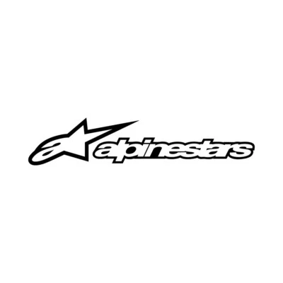 PEGATINA ALPINESTARS vinilo sticker autocollant decal adesivi aufkleber moto