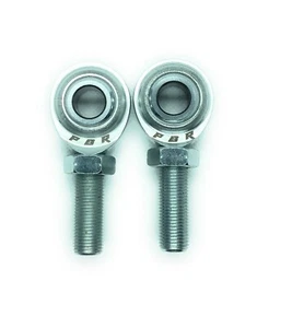 2 pk 3/8 x 3/8-24 Spherical Male RH Rod Ends W/ Jam Nut HEIM Joints HEIMS CMR-6 - Bild 1 von 3