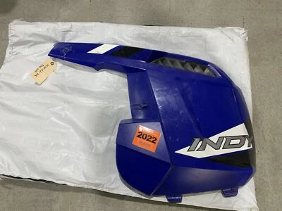 Panel lateral, izquierdo, azul con calcomanía - Polaris RMK 800 2014 Foto 1 de 4