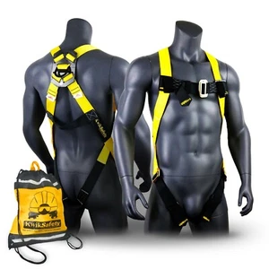 KwikSafety TORNADO 1D Ring Fall Protection Full Body Safety Harness - Picture 1 of 49