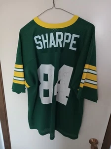 Sterling Sharpe Green Bay Packers Hall Of Famer Replica Jersey Logo 7 XL 50-52 - Picture 1 of 3