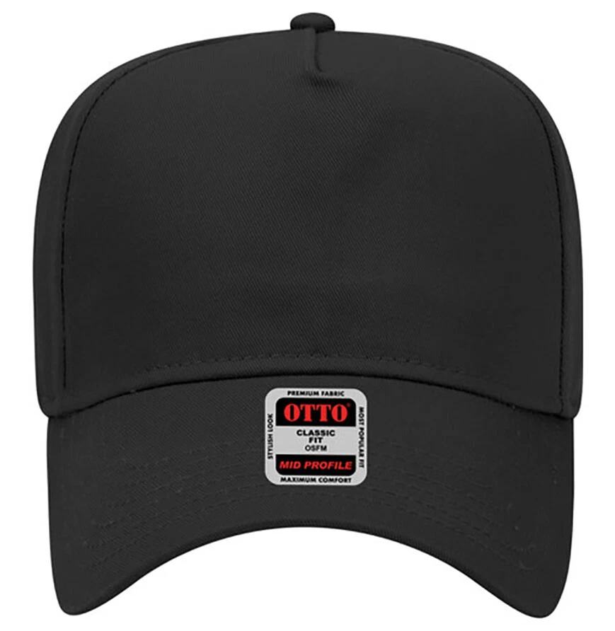 Otto Cap 32-467 5-Panel Mid Profile Baseball Cap - Image 1 of 1
