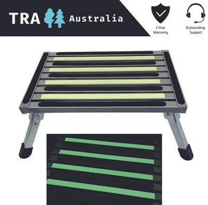 Illuminated Portable Step Stool Caravan Camp Rv Accessories Jayco Parts Steps - Picture 1 of 10