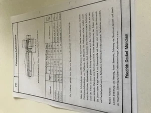Deckel FP1 Werkzeug  Aufbau Beschreibung Ersatzteile Futter Abziehvorrichtung  - Bild 1 von 6