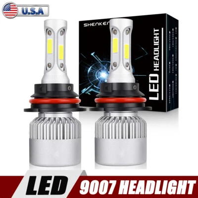 For Nissan Xterra 2000-2001 LED Headlight High/Low Beam Bulbs 6000K Kit White - Image 1 of 4