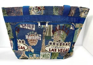 Bolso de alfombra tapiz turístico de viaje internacional vintage Bovano EE. UU. - Imagen 1 de 13