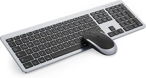 Tastatur und Maus Set Kabellos Computer PC 2,4GHz Ergonomisch Ultradünn B530 - Bild 1 von 4