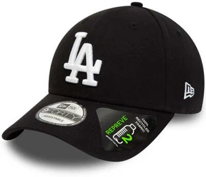 Los Angeles Dodgers New Era 9Forty Liga Esencial Repreve Negro Gorra Béisbol - Imagen 1 de 6