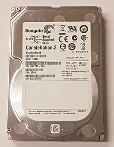 1 TB SAS Seagate Constellation. 2 ST91000640SS 7200rpm 64MB HDD 2,5" Hard drive - Picture 1 of 1
