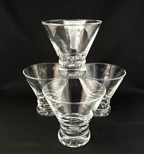 Gewichteter Boden Cosmopolitan Martini Cocktail Gläser klar 4er Set - Bild 1 von 5