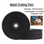 10PCS 4inch Resin Cut-Off Wheels Circular Saw Blade Metal Cutting Disc 3/8 Bore
